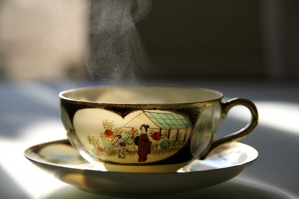 a quiet cup of tea